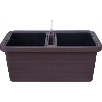 PLASTIA Berberis Samozavlažovací hrantík duo, plast, čokoláda, 78 x39 cm