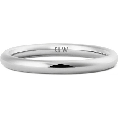 Daniel Wellington Minimalistický unisex prsten z oceli Arch DW0040189