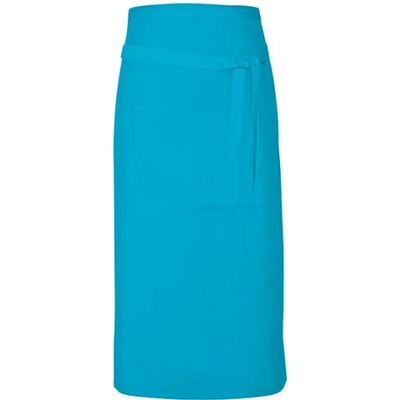 Link Kitchen Wear Gastro zástěra X985 Turquoise Pantone 312 90x80cm