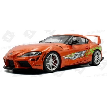Image 1 of Solido 1: 18 Toyota Gr Supra Трибют