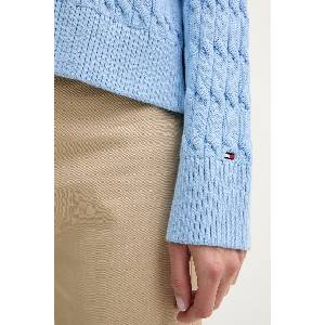 Tommy Hilfiger жилетка дамска от памук (WW0WW50078) - answear - 293,18 лв