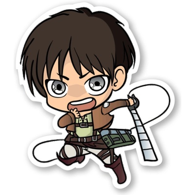 Attack on Titan Samolepka Eren Yeager