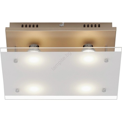 Briloner 3586-047 - LED Плафониера SMART GOLD 4xGU10/4W/230V (BL1618)