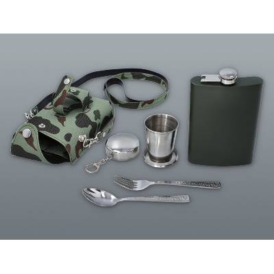 Ploskačka sada ARMY 270 ml