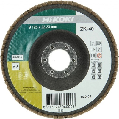 Hikoki Brusný lamelový kotouč 125 x 22,23 mm 4100116