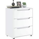 vidaXL Бюфет VISNES бял 60x40x73 см, инженерно дърво (4108284)