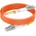Conneu LC-LC дуплекна пач корда, мултимод OM2, 3 мм. , оранжева, Conneu (25 м) (CNFJ-LCLCOM2DOR3mm-25)