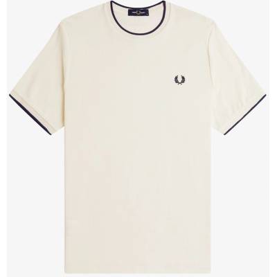 Fred Perry Тениска Fred Perry Men's Crepe Pique T-Shirt - Ecru 560