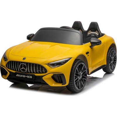 Mamido Elektrické autíčko Mercedes AMG SL63 24V 2x200W lakované žltá