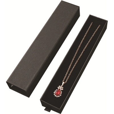 Silver Beads Dárková krabička vytahovací čtverec 22,5 x 4,5 cm Černá 2302031657042133V
