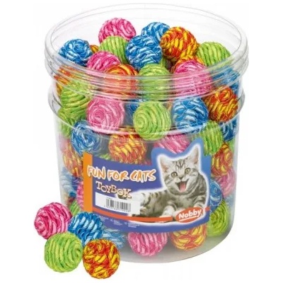 Nobby Играчка за котка сезалено топче цветно 3, 5 см nobby Германия 71902