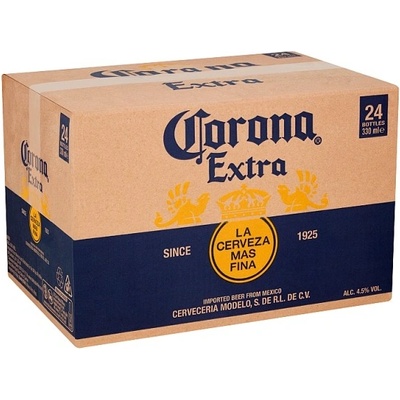 Corona Extra 4,5% 24x 0,355 l (sklo)