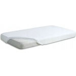 Baby Matex Чаршаф с ластик Baby Matex, 60 х 120 cm, бял (5902675030724) - ozone