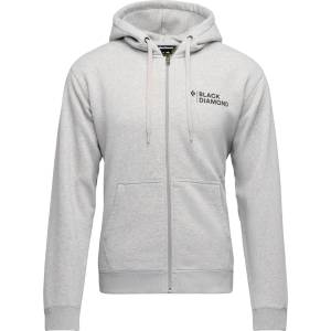 Black Diamond Мъжки суичър Black Diamond Mini Stacked FZ Hoody Hoodie - Nickel Heather (017-3748-0214)