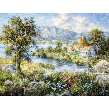 Image 1 of Luca-S Очарователна вила - гоблен със схема 1: 1 (aida 25 каунта)