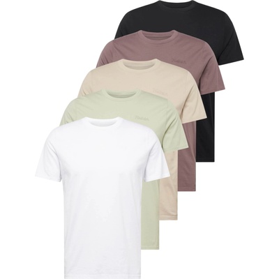 HOLLISTER Тениска зелено, лилав, черно, бяло, размер xl