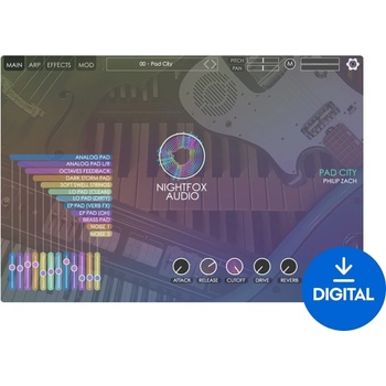 Nightfox Audio Pad City (Дигитален продукт)