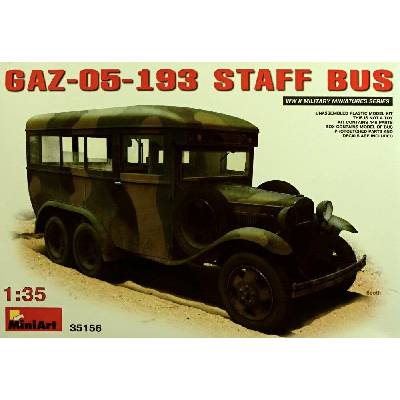 MiniArt GAZ-05-193 Staff Bus 1:35