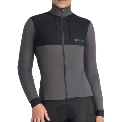 Sportful Дамско термо яке за колоездене Sportful Women's Supergiara 2 Jacket Cycling jacket - Black Oyster (151-0778-0213)