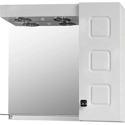 MAKENA МЕБЕЛ ЗА БАНЯ С ОГЛЕДАЛО ОМЕГА 60х15х60 (347231)