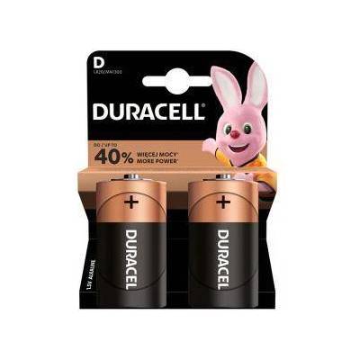 Duracell Алкални батерии DURACELL Basic D - LR20, 2 броя в опаковка, 15.00336