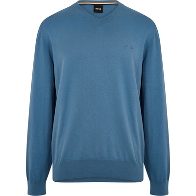 HUGO BOSS Суичър Boss Men's Pacello Knitted Hoodie - Pastel Blue
