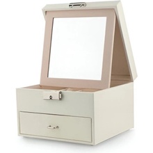 Livefy šperkovnica Glam biela