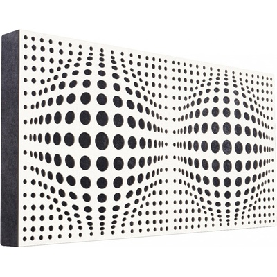 Mega Acoustic FiberPRO120 AcouSphere White/Black Absorpčný drevený panel Poškodené