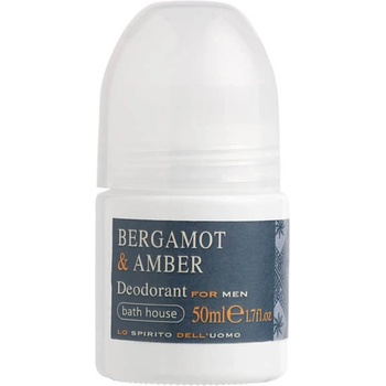 Bath House Bergamot & Amber roll-on deodorant 50 ml