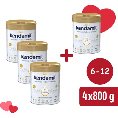 Kendamil 4 Premium HMO+ 2× 800 g