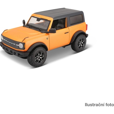 Bronco Maisto 2021 Ford met. oranžová 1:24