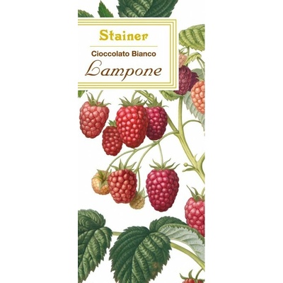 Stainer bílá s malinami Bianco con Lampone 50 g