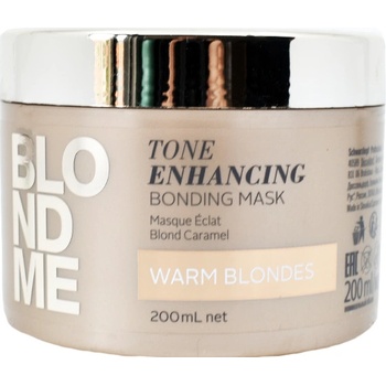 Schwarzkopf Blondme (Tone Enhancing Bonding Mask Warm Blonde s) 200 ml