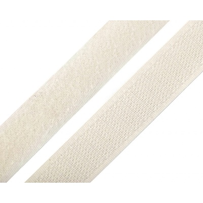 Stoklasa Suchý zip háček + plyš 740843/031 ecru, šířka 2cm (v metráži)