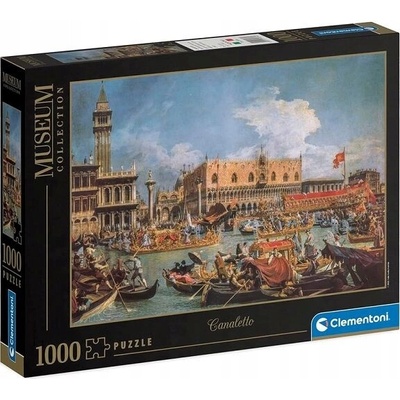Clementoni Museum Canaletto 1000 dílků