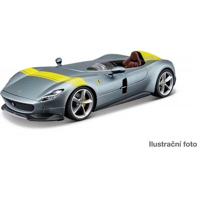 Maisto Kit Ferrari Monza SP1 stříbrná 1:24