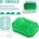 TENGA Релефен и компактен унисекс стимулатор Tenga Uni Emerald