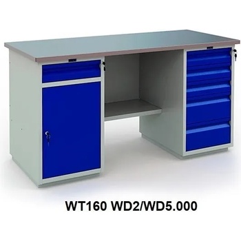 Image 1 of ПРОМЕТ БЪЛГАРИЯ Работна маса profi wt160. wd2/wd5.000