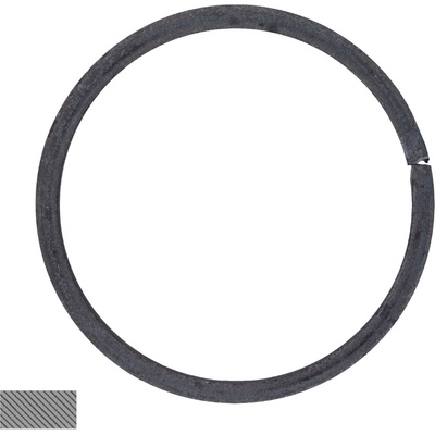 Kruh ø100 mm, 12 x 6 mm, hladký