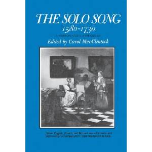 Solo Song 1580-1730 | Carol Macclintock (ISBN: 9780393099829)
