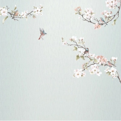 LJX5-001 Fototapeta vliesová Apple Bloom rozměry 250x250 cm