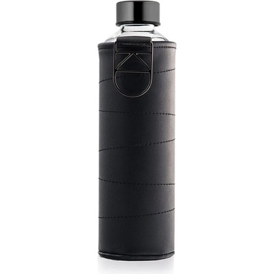 EQUA Mismatch skleněná láhev na vodu 750 ml + obal na láhev