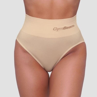 GymBeam Kalhotky Highrise 2Pack Nude béžová – Sleviste.cz
