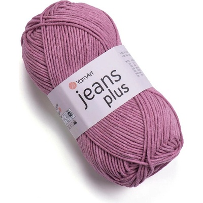 Yarn Art Jeans Plus 65 staro-růžově fialová