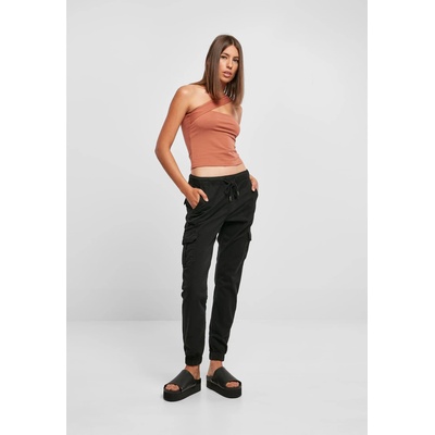 Urban Classics Дамски карго панталон в черен цвят Urban Classics Ladies Cargo PantsUB-TB3626-00007 - Черен, размер XS