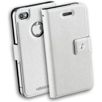 Cellularline Book iPhone 4/4S case white
