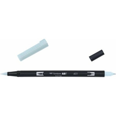 Oboustranný štětcový fix Tombow ABT DUAL - modrá Barva: 401 - Aqua