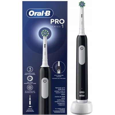 Oral-B Pro Series 1 Cross Action електрическа четка за зъби, черен (8001090914170)