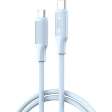 XO NB-Q265B USB-C - USB-C, 60W, 3A, 1m, modrý
