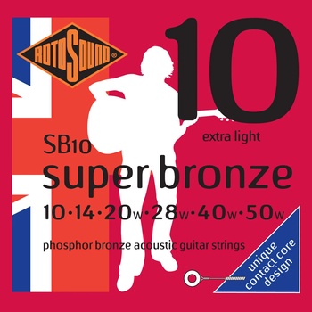 Image 1 of Rotosound SB10 Струни за акустична китара (SB10)